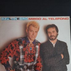 Discos de vinilo: AZUL Y NEGRO - MIEDO AL TELEFONO/LA ESCAPADA 12 MX 1985 MERCURY
