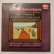 Discos de vinilo: STAN KENTON Y SU ORQUESTA EN RITMOS SUDAMERICANOS - CAPITOL 1963 - RAREZA DISCOGRÁFICA