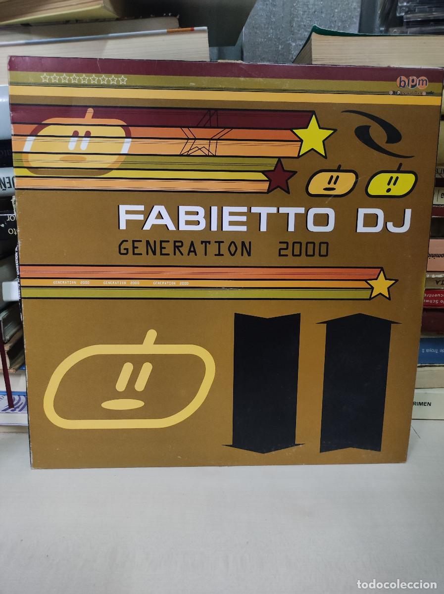Discos de vinilo: Fabietto DJ &ndash; Generation 2000 - Foto 1