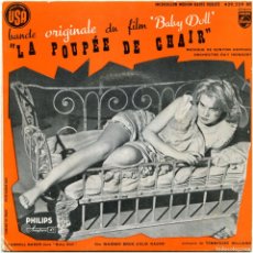 Discos de vinilo: KENYON HOPKINS / ORCH. RAY HEINDORF - LA POUPÉE DE CHAIR (BANDE ORIG. DU FILM ”BABY DOLL”) - EP 1957