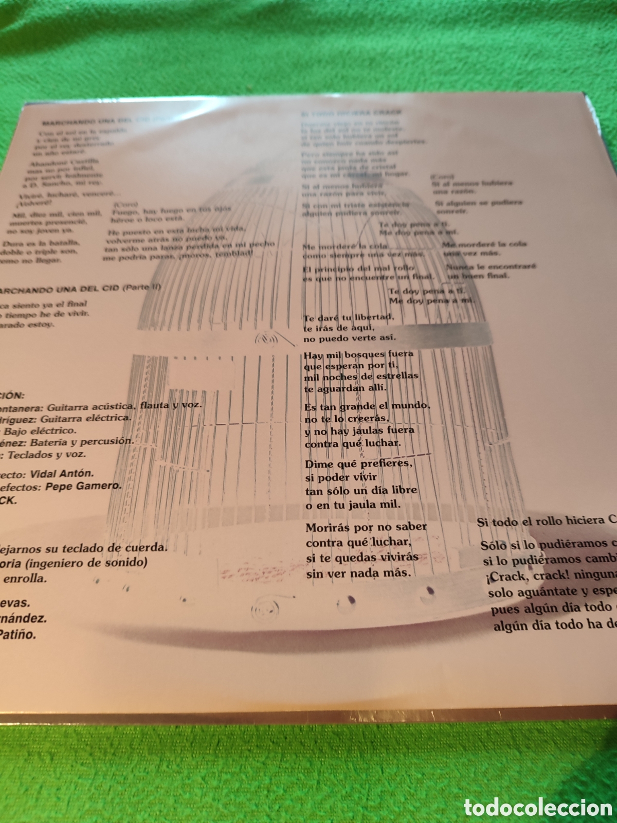 Discos de vinilo: Crack - Si todo hiciera crack - Foto 3