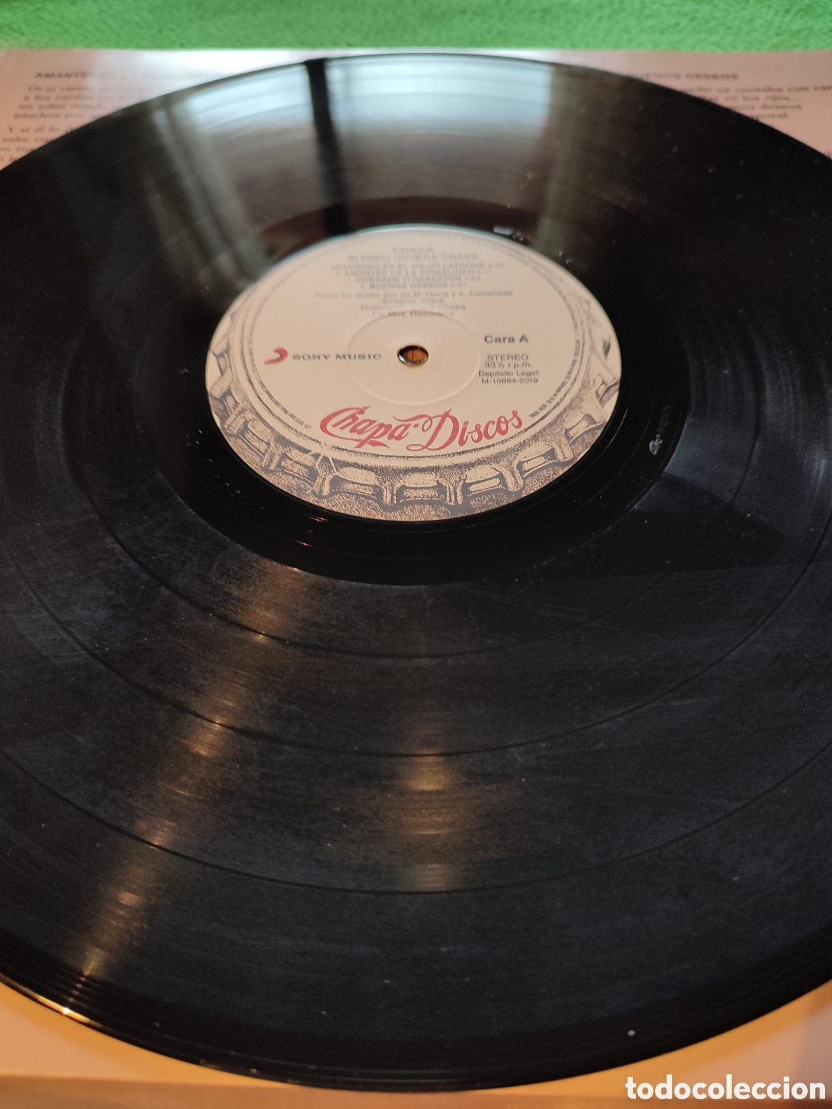 Discos de vinilo: Crack - Si todo hiciera crack - Foto 4