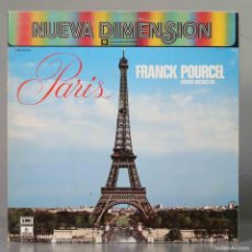 Discos de vinilo: LP. FRANCK POURCEL GRAND ORCHESTRE – PARÍS