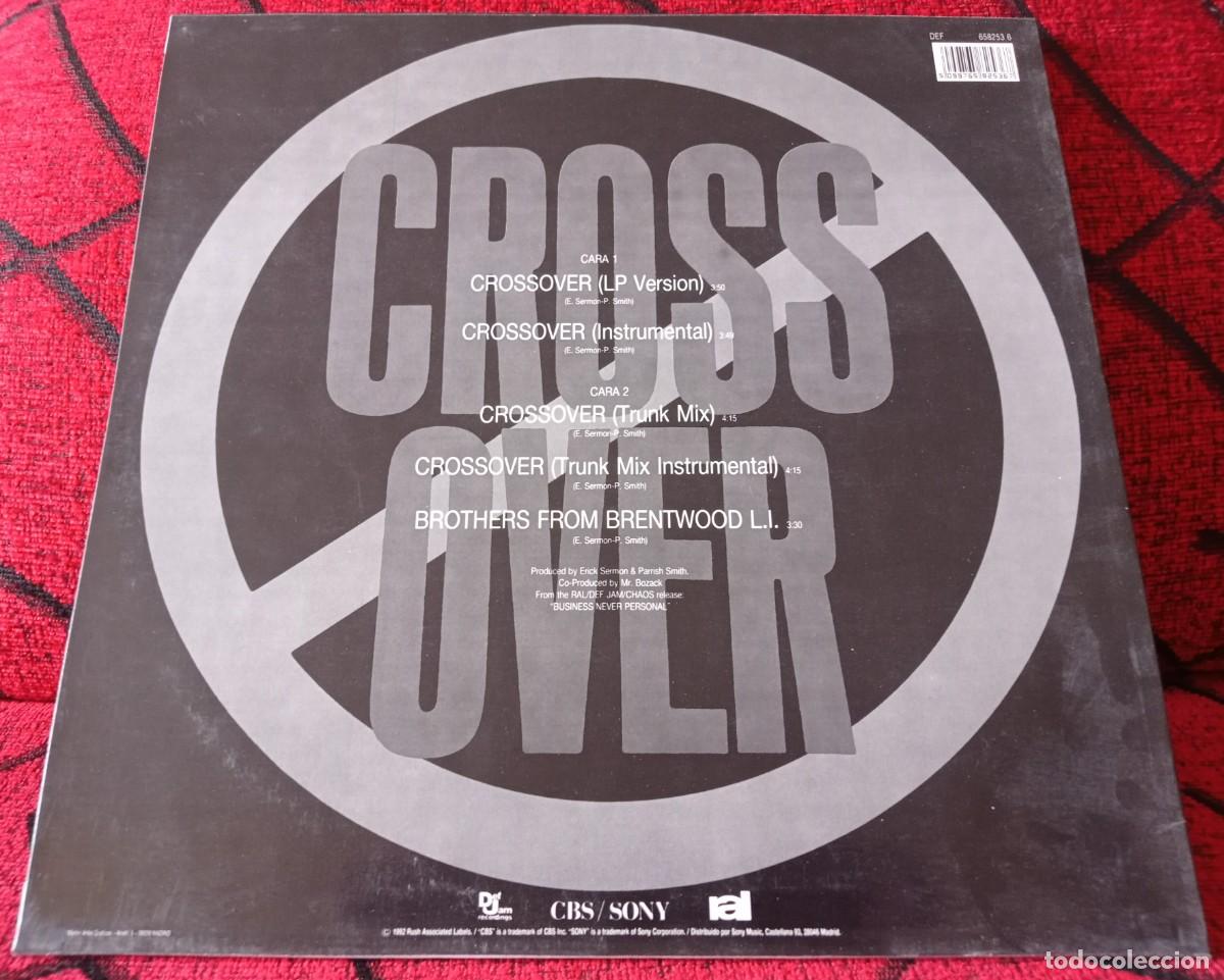Discos de vinilo: EPMD ** Crossover ** MAXI SINGLE VINILO ORIGINAL 1992 - Foto 2