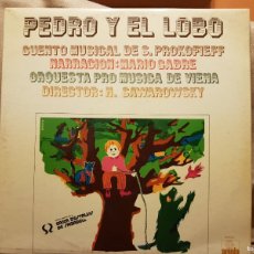 Discos de vinilo: PEDRO Y EL LOBO CUNETO MUSICAL