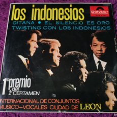 Discos de vinilo: LOS INDONESIOS – RITMO FABULOSO VINILO, 7”, EP 1966 SPAIN 309 FEP