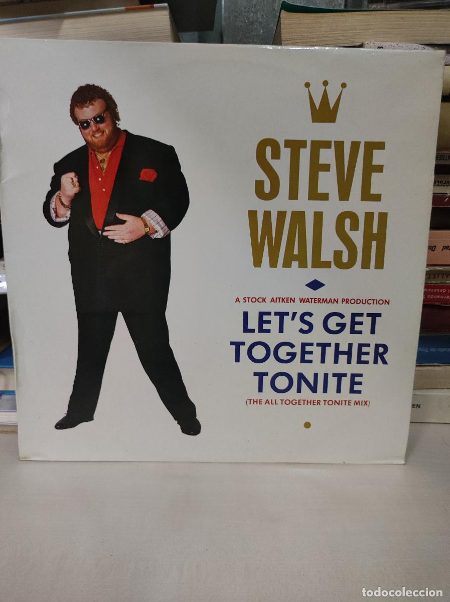 Discos de vinilo: Steve Walsh &ndash; Lets Get Together Tonite - Foto 1
