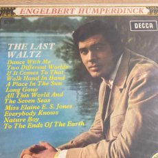 Discos de vinilo: ENGELBERT HUMPERDINCK THE LAST WALTZ