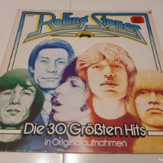 Discos de vinilo: ROLLING STONES -DIE 30 GRÖSSTEN HITS IN ORIGINALAUFNAHMEN- (1977) 2 X LP DISCO VINILO