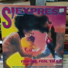 Discos de vinilo: S'EXPRESS – FIND 'EM, FOOL 'EM, FORGET 'EM E.P.