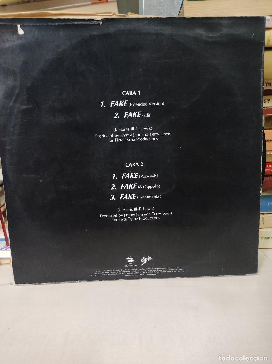 Discos de vinilo: Alexander ONeal &ndash; Fake - Foto 2