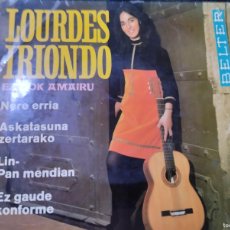 Discos de vinilo: LOURDES IRIONDO - LIN-PAN MENDIAN Y 3 TEMAS 1968