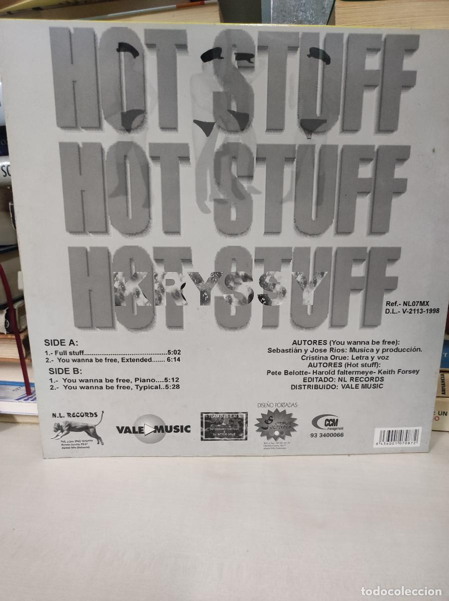 Discos de vinilo: Kryssy &ndash; Hot Stuff - Foto 2