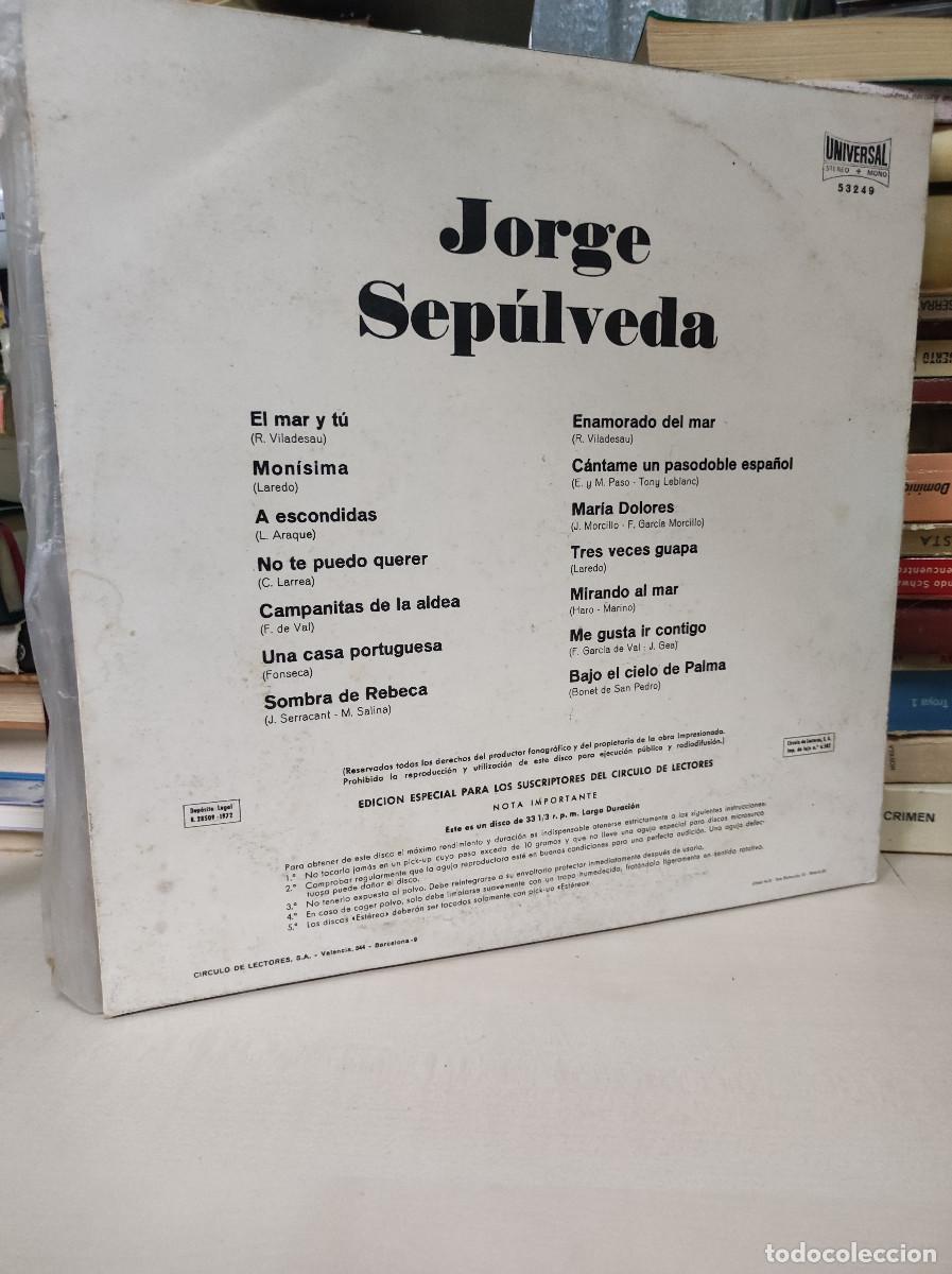 Discos de vinilo: Jorge Sep&uacute;lveda &ndash; Jorge Sepulveda - Foto 2