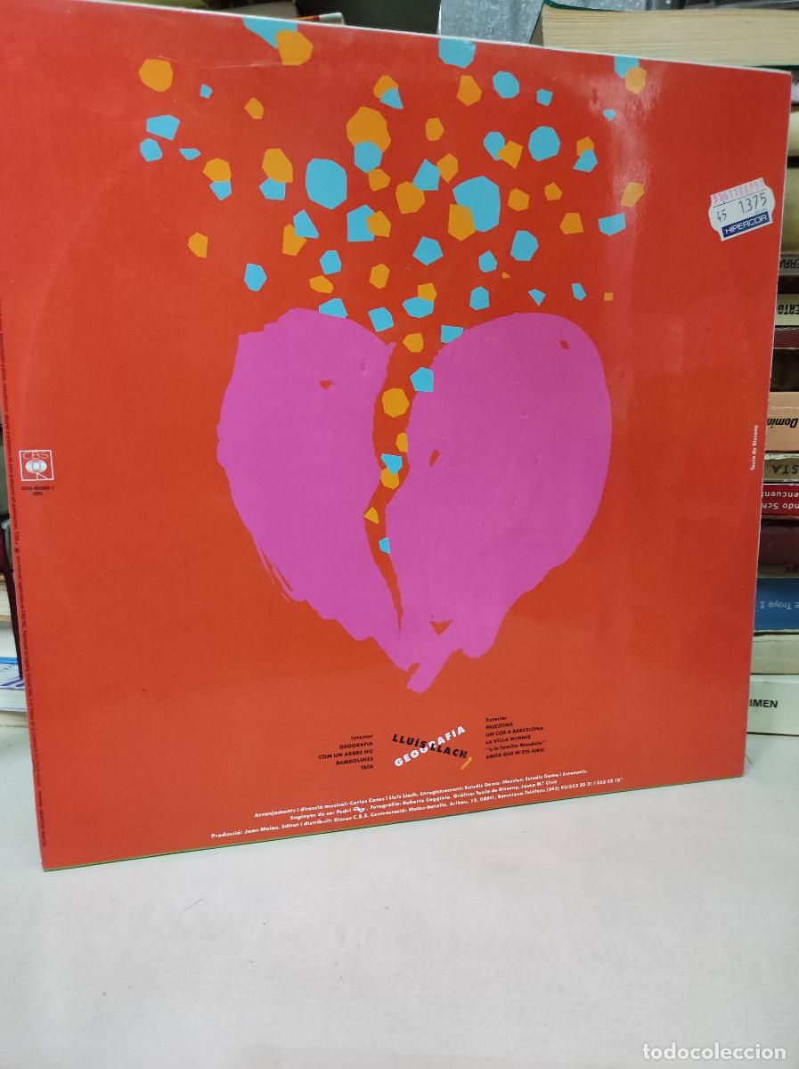 Discos de vinilo: Llu&iacute;s Llach &ndash; Geografia - Foto 2