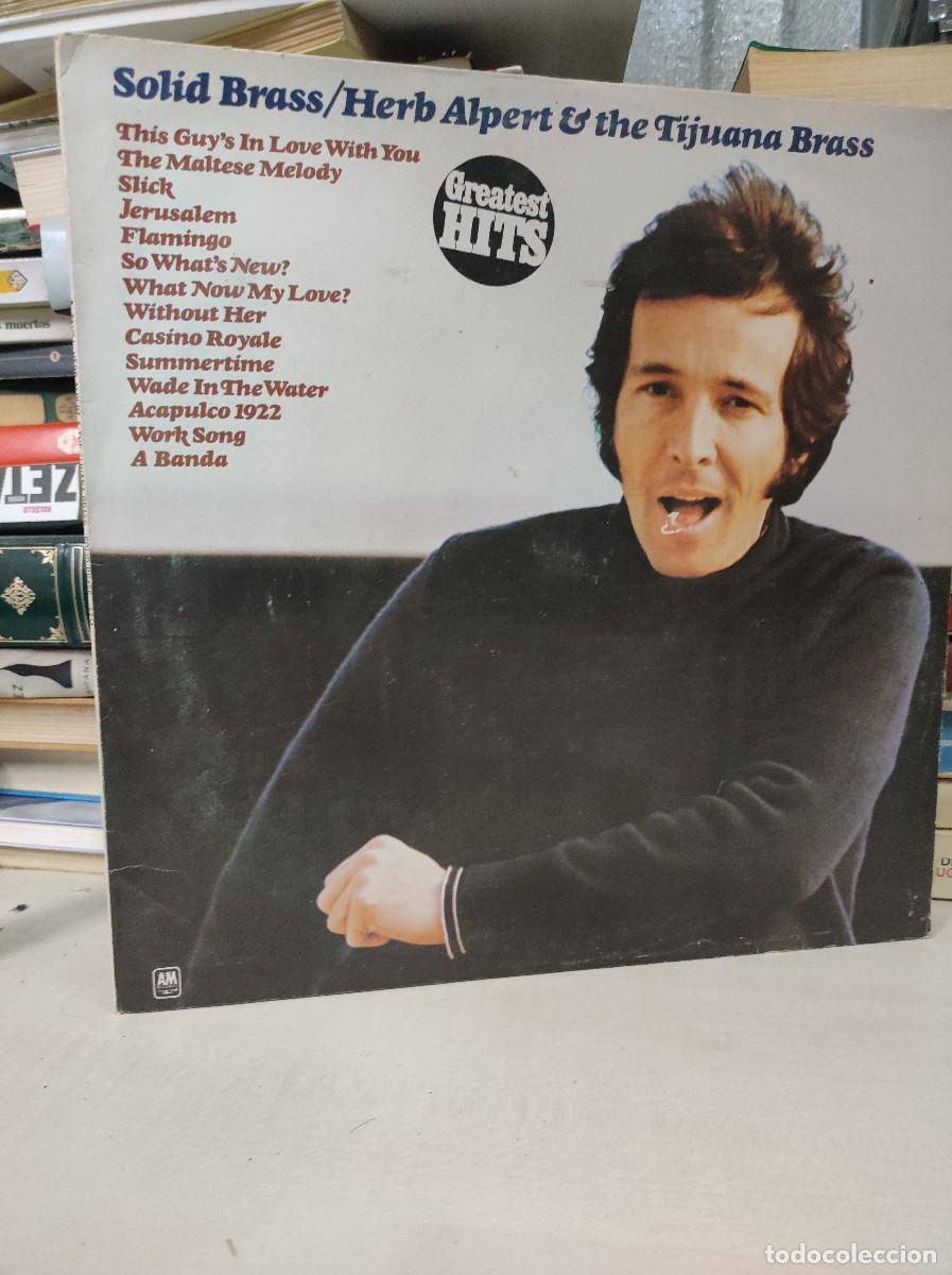 Discos de vinilo: Herb Alpert & The Tijuana Brass &ndash; Solid Brass - Foto 1