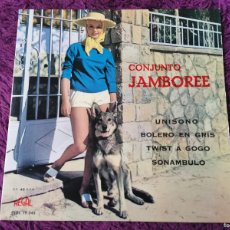 Discos de vinilo: CONJUNTO JAMBORÉE – UNISONO + 3 VINILO, 7”, EP 1963 SPAIN SEDL 19.345