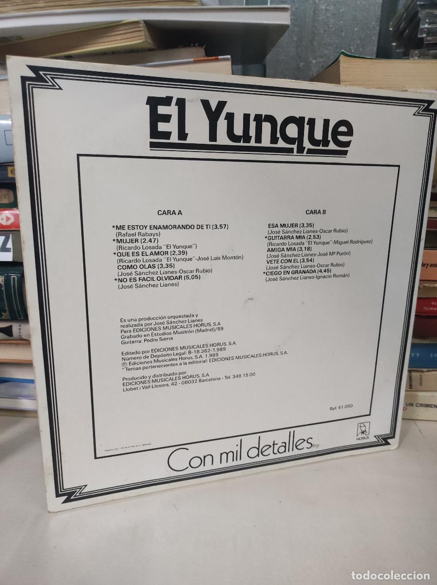 Discos de vinilo: EL Yunque &ndash; Con Mil Detalles - Foto 2