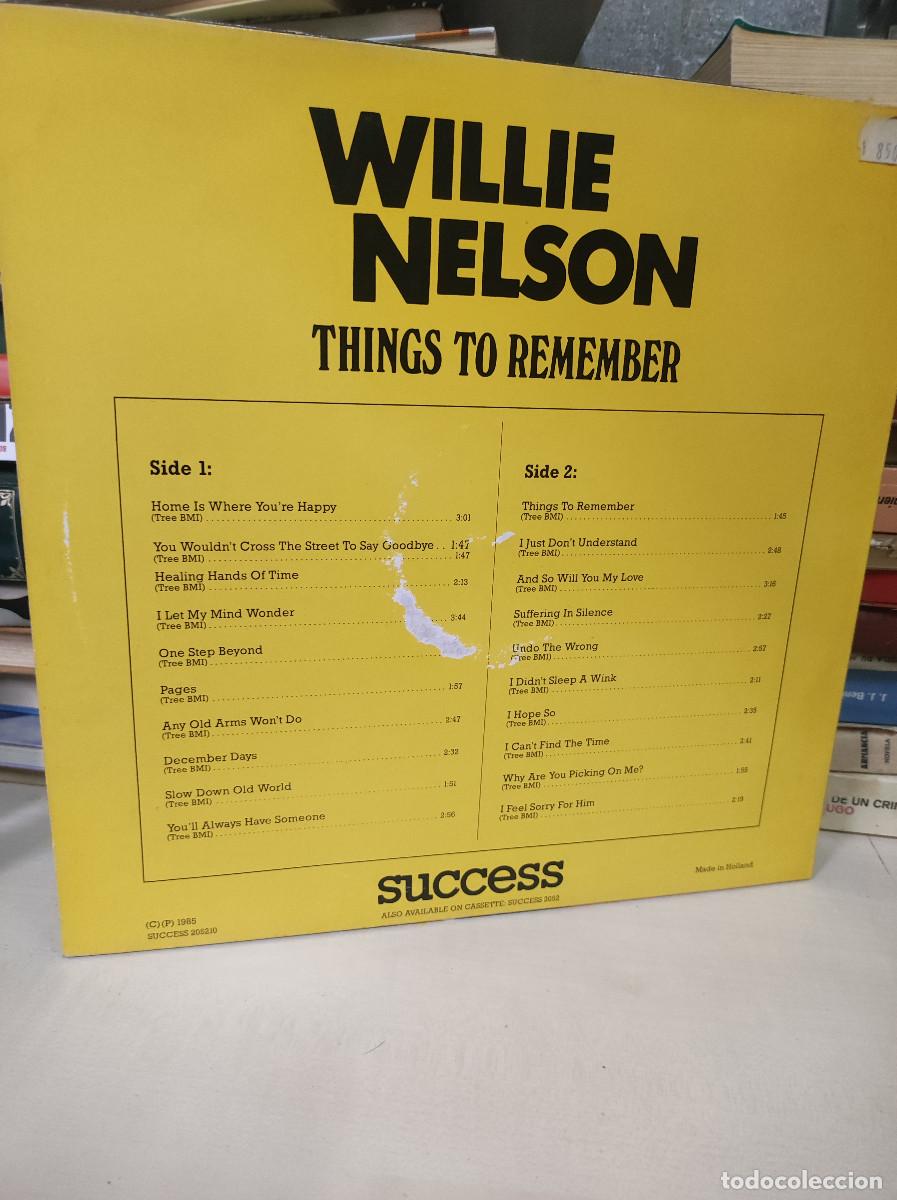 Discos de vinilo: Willie Nelson &ndash; Things to Remember - Foto 2