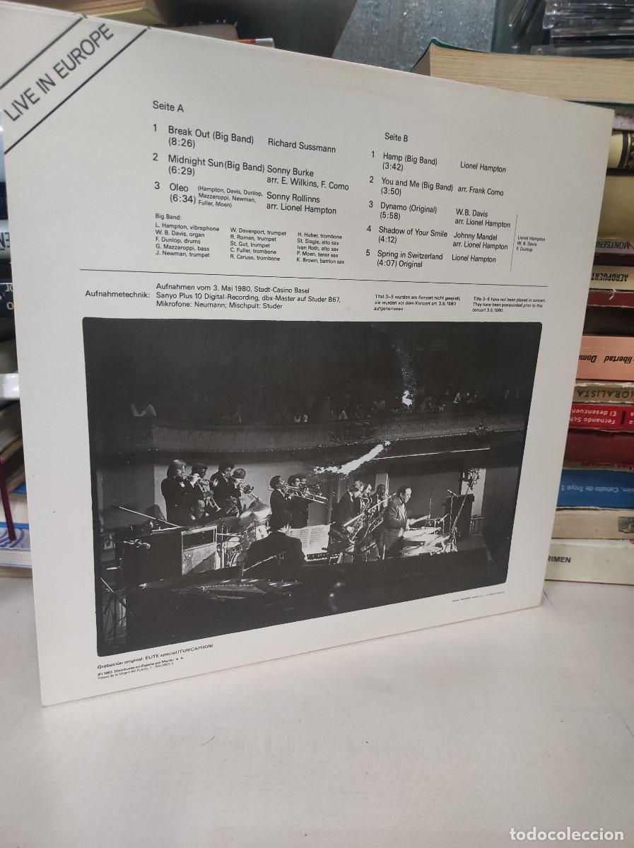 Discos de vinilo: Lionel Hampton &ndash; Live In Europe - Foto 2
