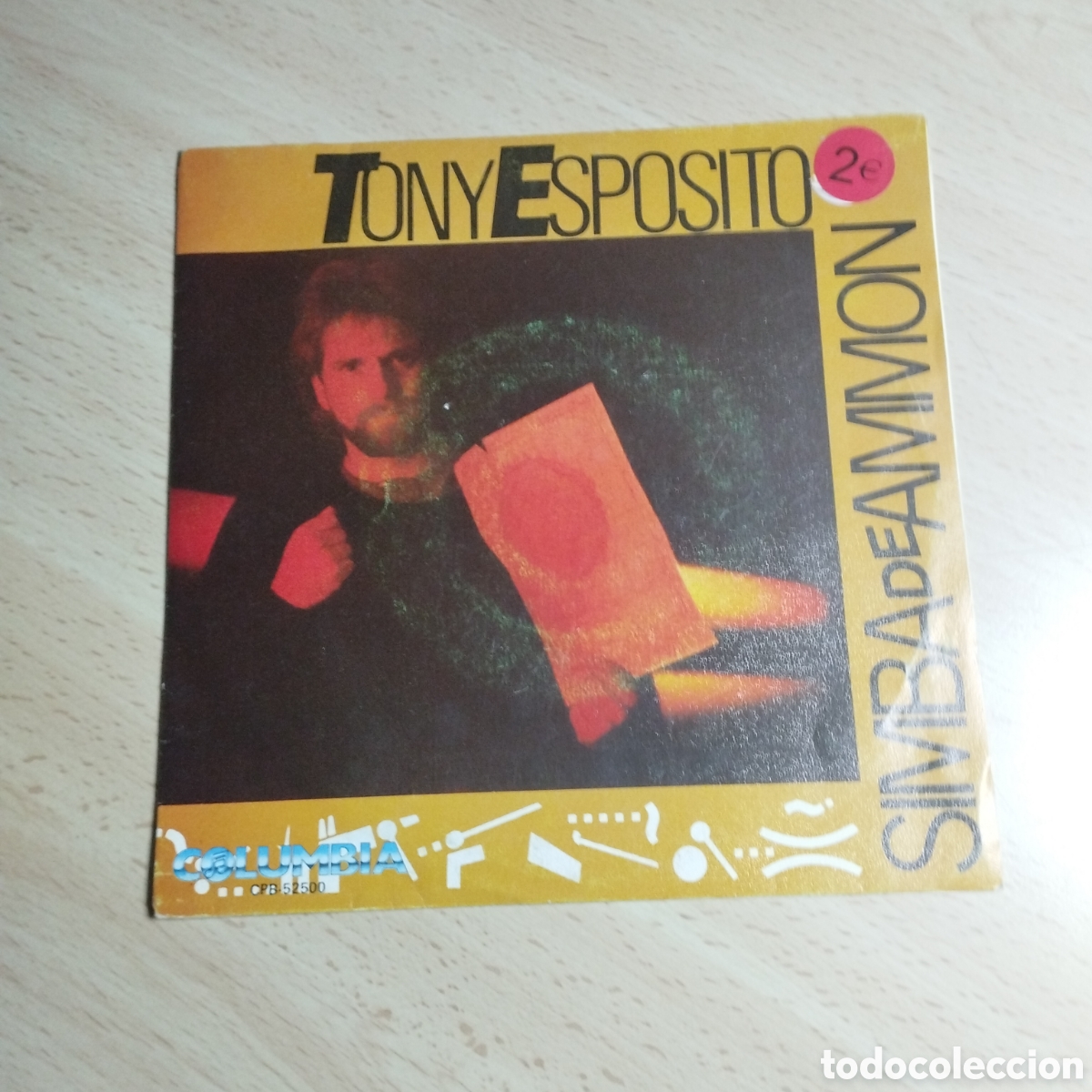 Dischi in vinile: Single 7&rdquo; Tony Esp&oacute;sito. 1985 Simba de Ammon + M&oacute;nica