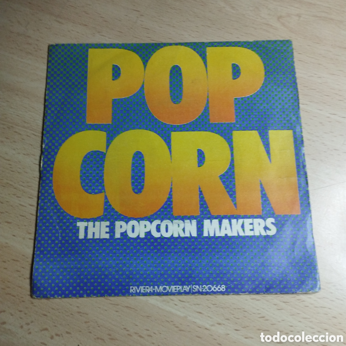 Discos de vinilo: Single 7&rdquo; The Popcorn Makers 1972. Popcorn + toad in the hole. - Foto 1