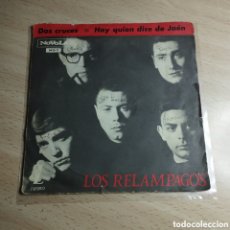 Discos de vinilo: SINGLE 7” LOS RELÁMPAGOS 1965 DOS CRUCES + HAY QUIEN DICE DE JAÉN.