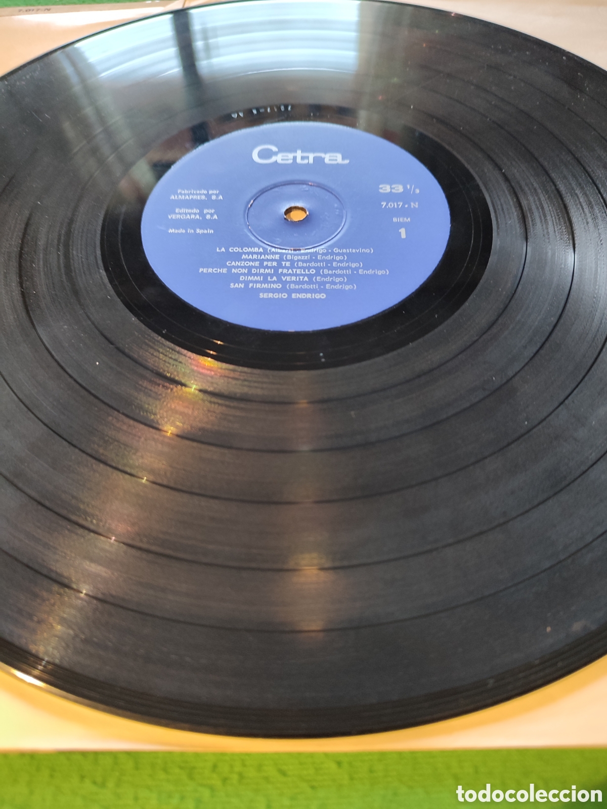 Discos de vinilo: Sergio Endrigo - Same - Foto 3