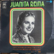 Discos de vinilo: JUANITA REINA LP SELLO EMI-REGAL EDITADO EN ESPAÑA AÑO 1973...