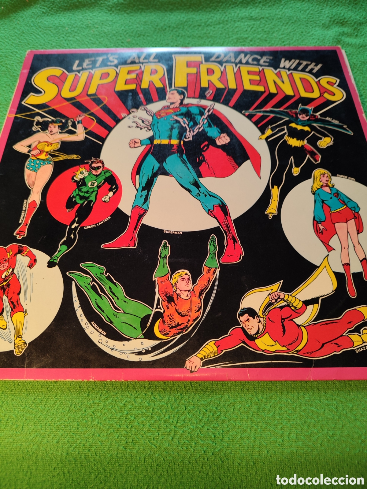 Discos de vinilo: S&uacute;per Friends - Lets All dance Whit - Foto 1