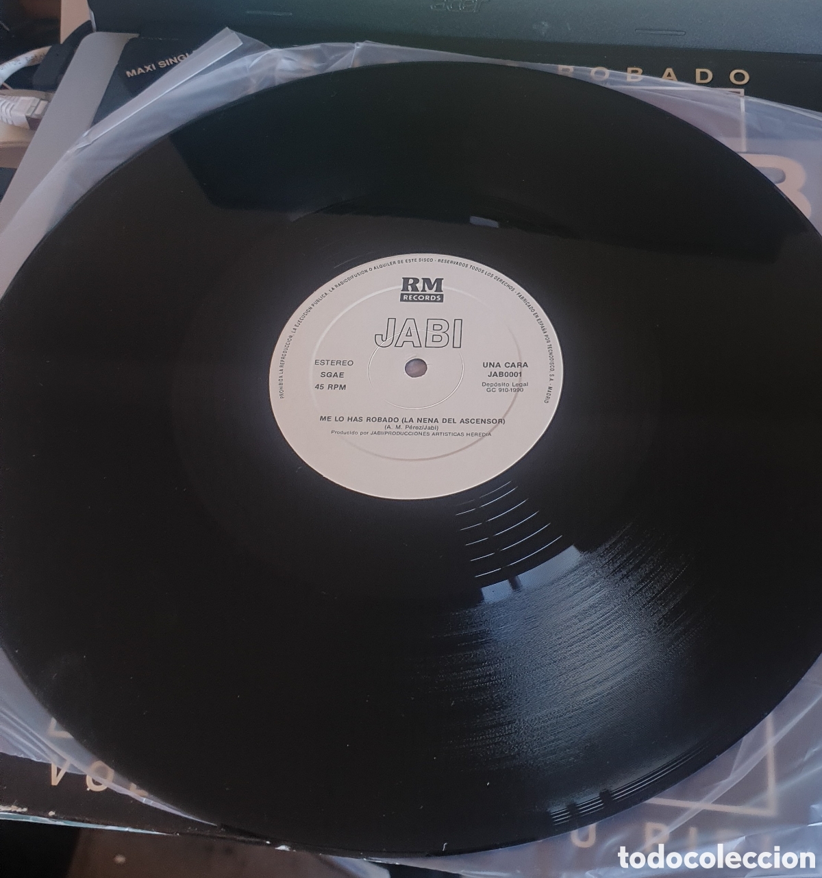 Discos de vinilo: Jabi (Jabicob&eacute;) - me lo has robado - Foto 2