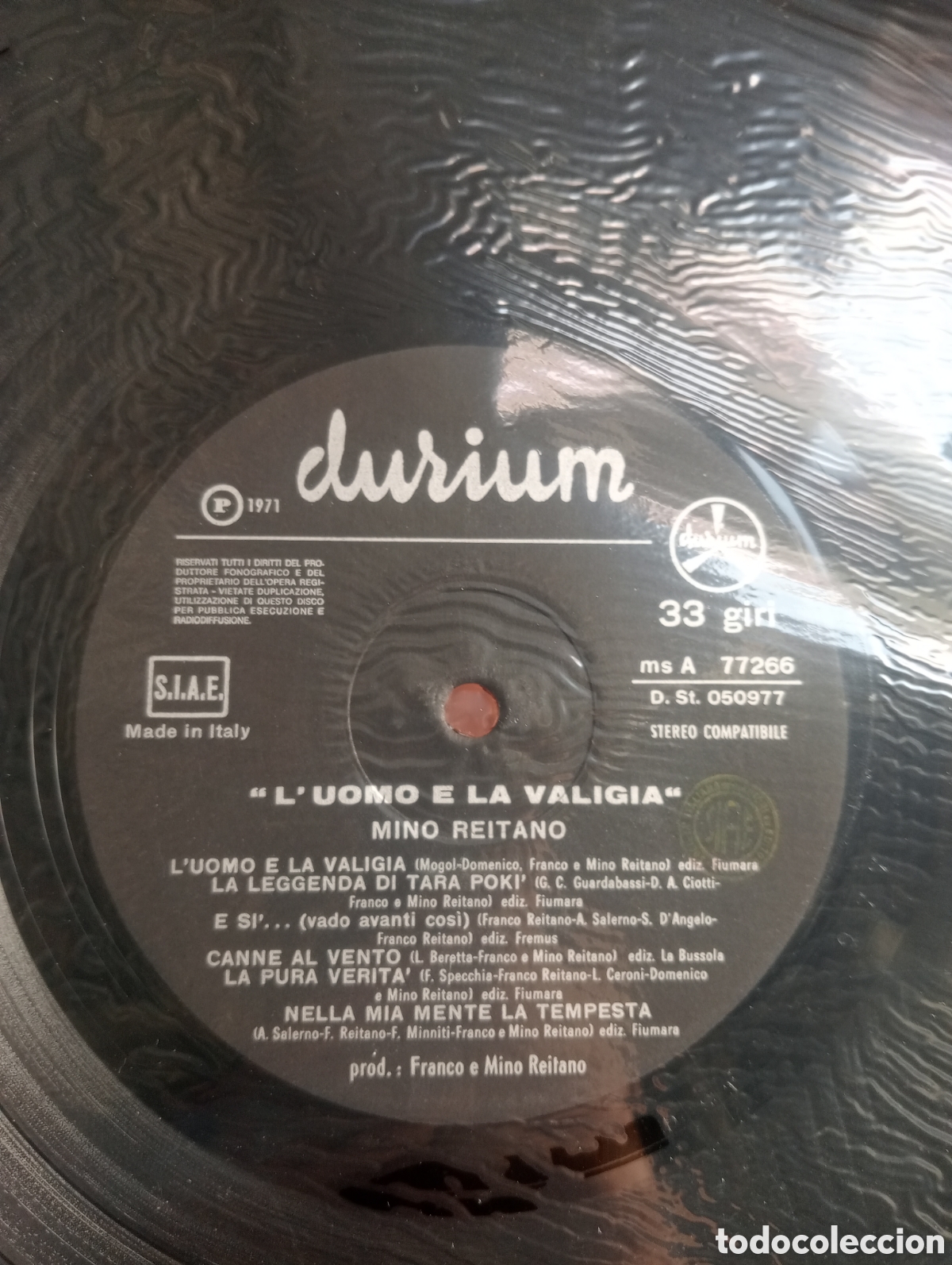 Discos de vinilo: Mino Reitano:luomo e la valigia - Foto 4