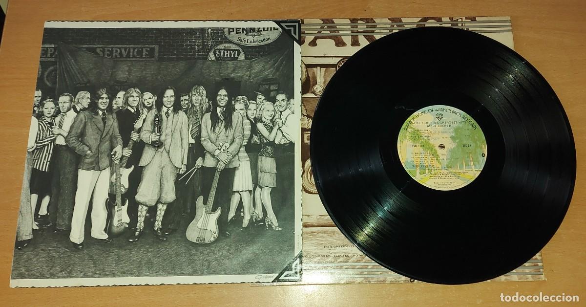Discos de vinilo: LP ALICE COOPER GREATEST HITS WARNER USA - Foto 3