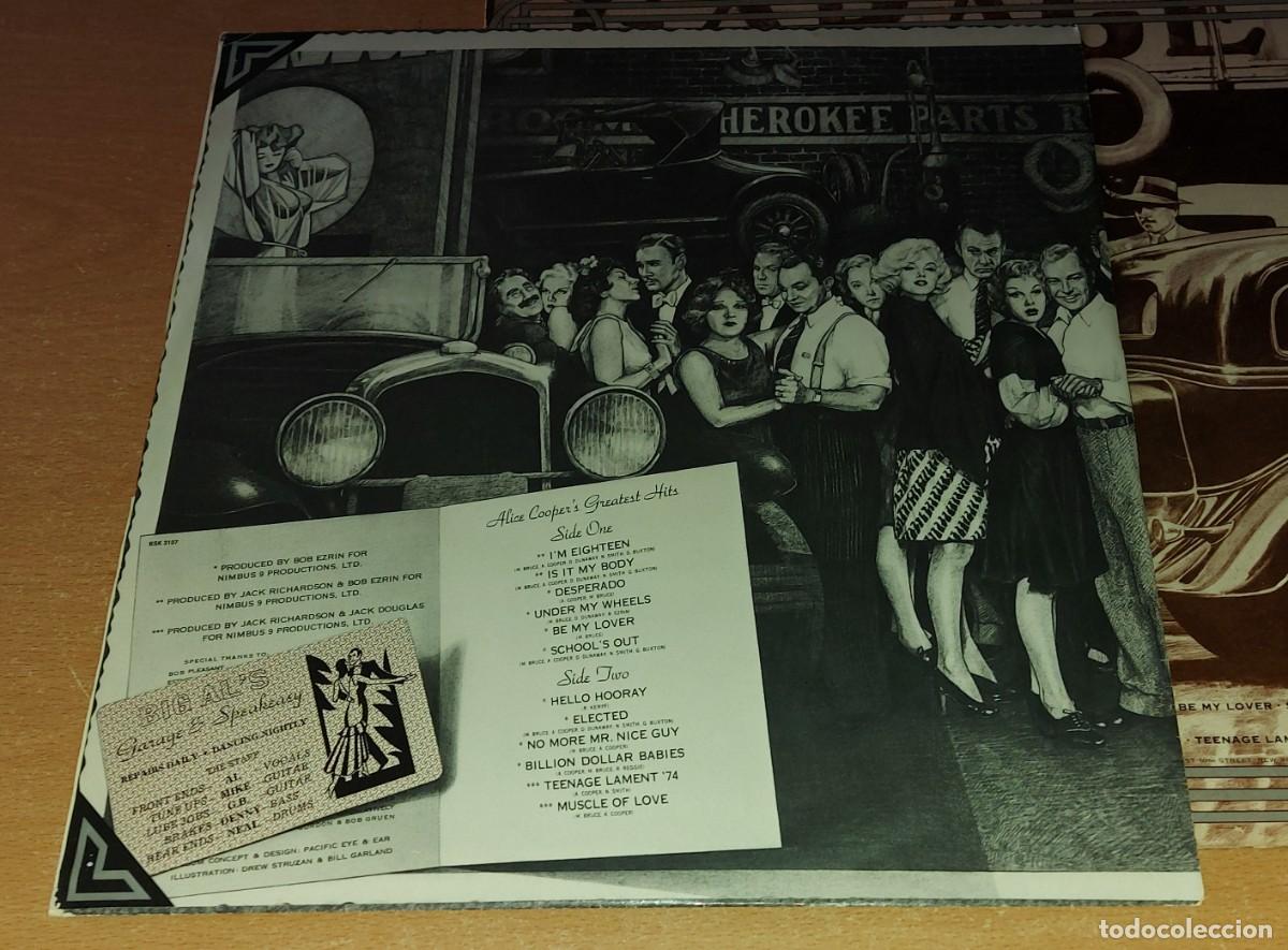 Discos de vinilo: LP ALICE COOPER GREATEST HITS WARNER USA - Foto 5