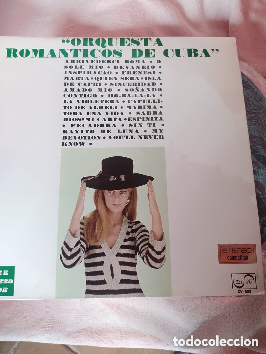 Discos de vinilo: Lp Orquesta romanticos de Cuba - Foto 1