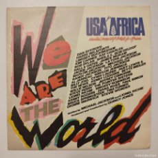 Discos de vinilo: USA FOR AFRICA - WE ARE THE WORLD / 1985 VARIOS ARTISTAS VINILO 7”