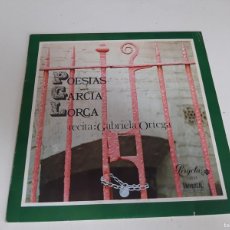 Discos de vinilo: DISCO POESIAS GARCIA LORCA.
