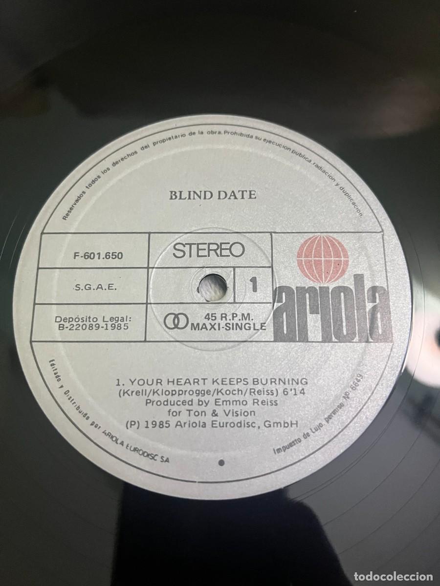 Discos de vinilo: Blind Date &lrm;&ndash; Your Heart Keeps Burning - Foto 6