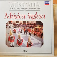 Discos de vinilo: MUSICALIA Nº 32 MUSICA INGLESA