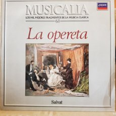 Discos de vinilo: MUSICALIA Nº 61 LA OPERETA