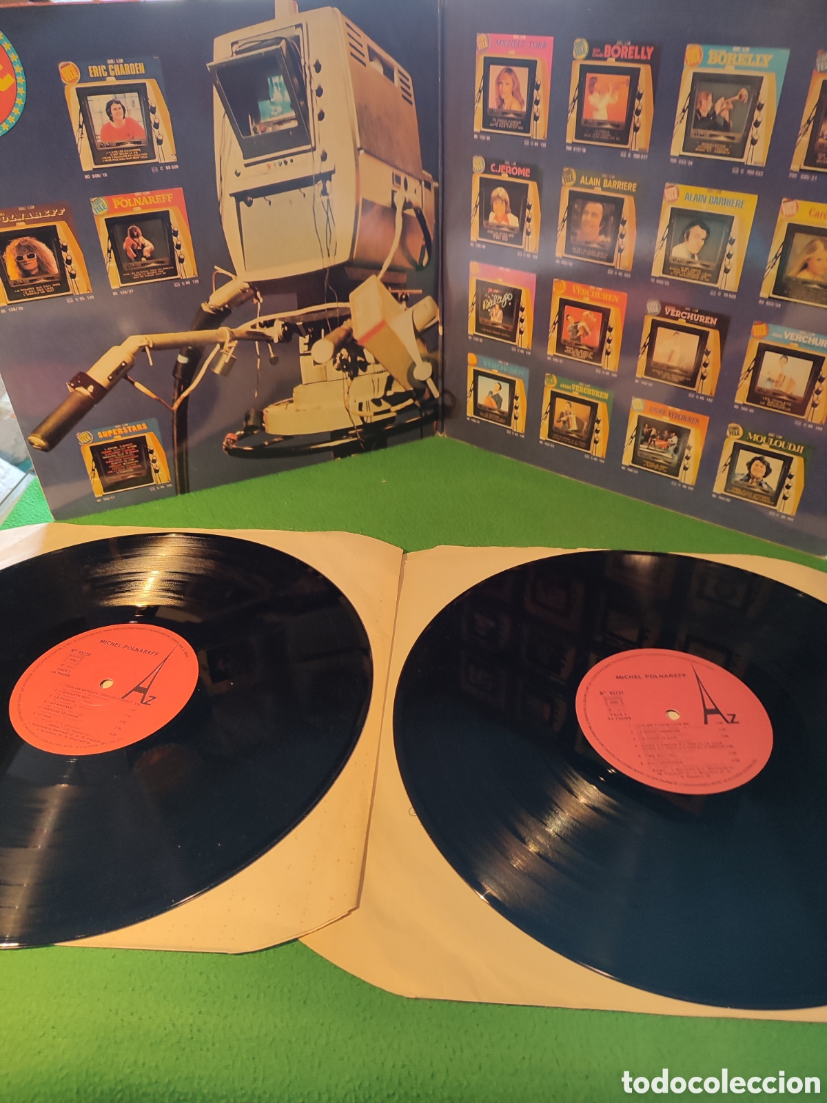Discos de vinilo: Michel Polnareff - Super Stars 2lps - Foto 2