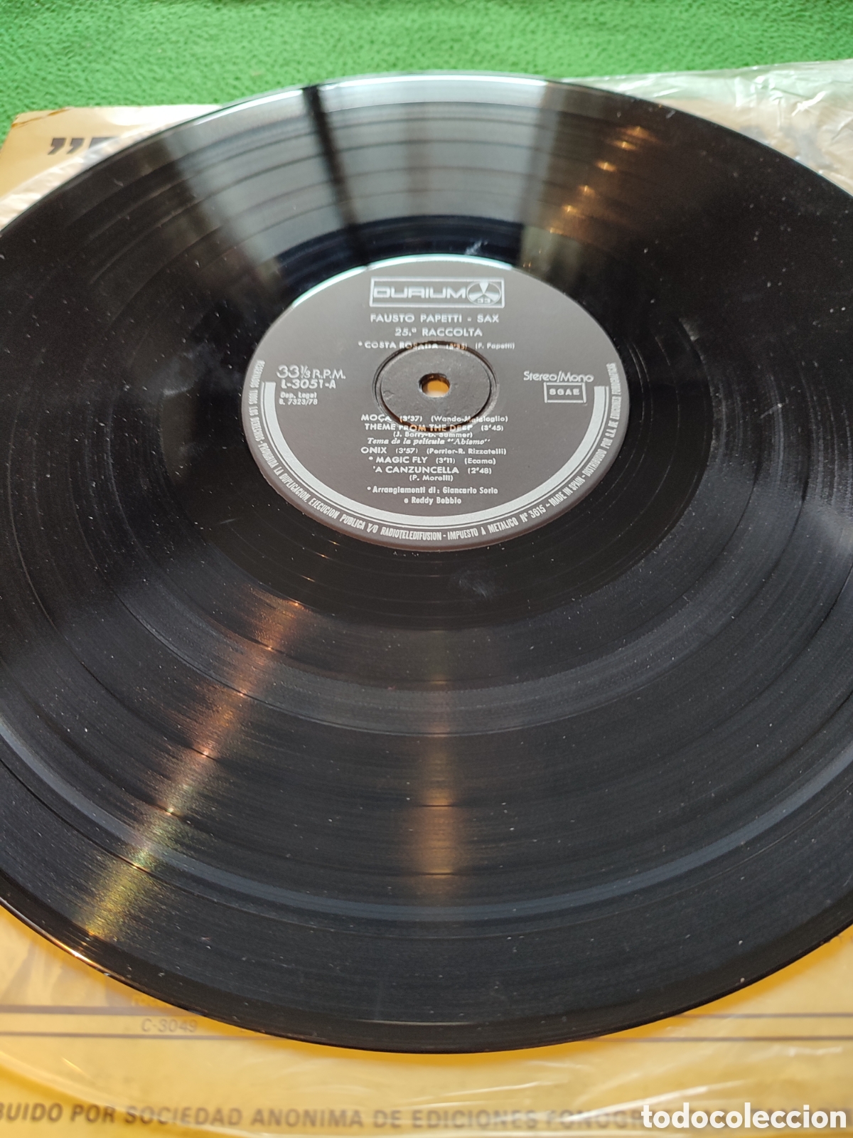 Discos de vinilo: Fausto Papetti - 25 Raconta - Foto 3
