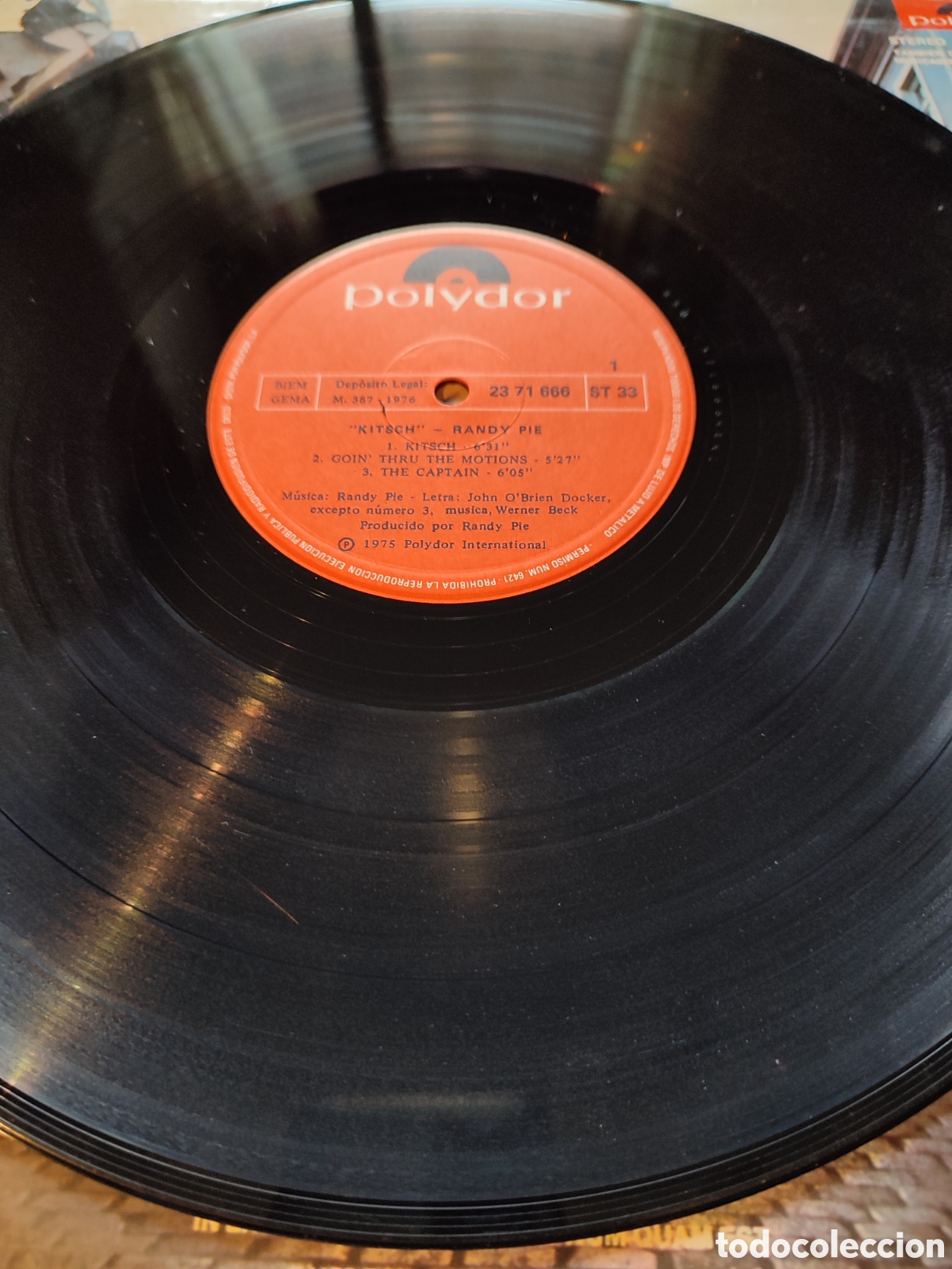 Discos de vinilo: Randy Pie - Kitsch Vinilo Lp - Foto 3
