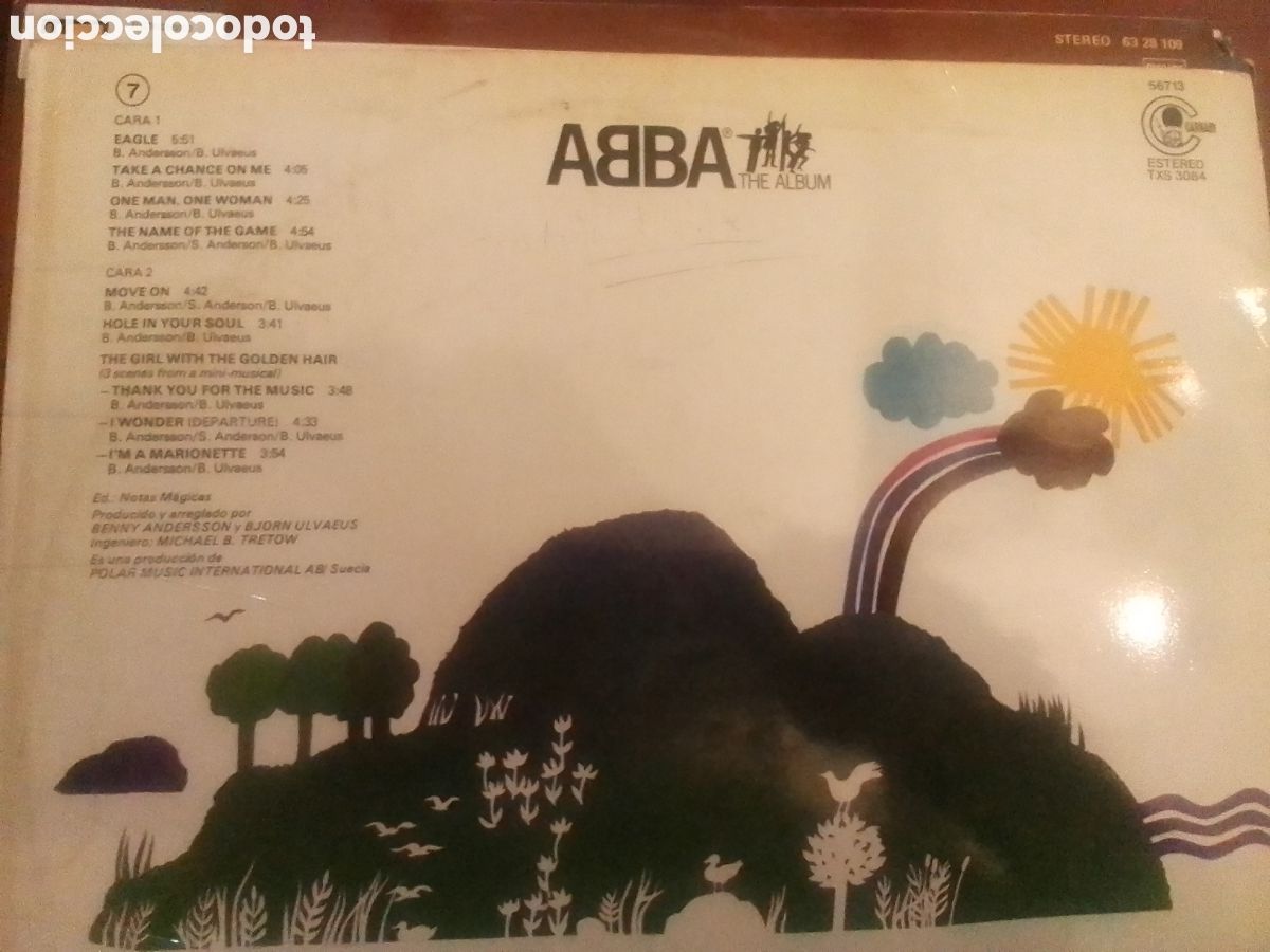 Discos de vinilo: ABBA &rdquo;The Album&rdquo; - Foto 2