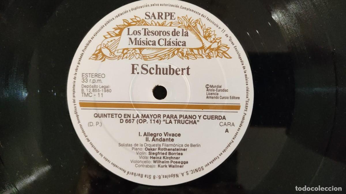 Discos de vinilo: SCHUBERT. - Foto 4