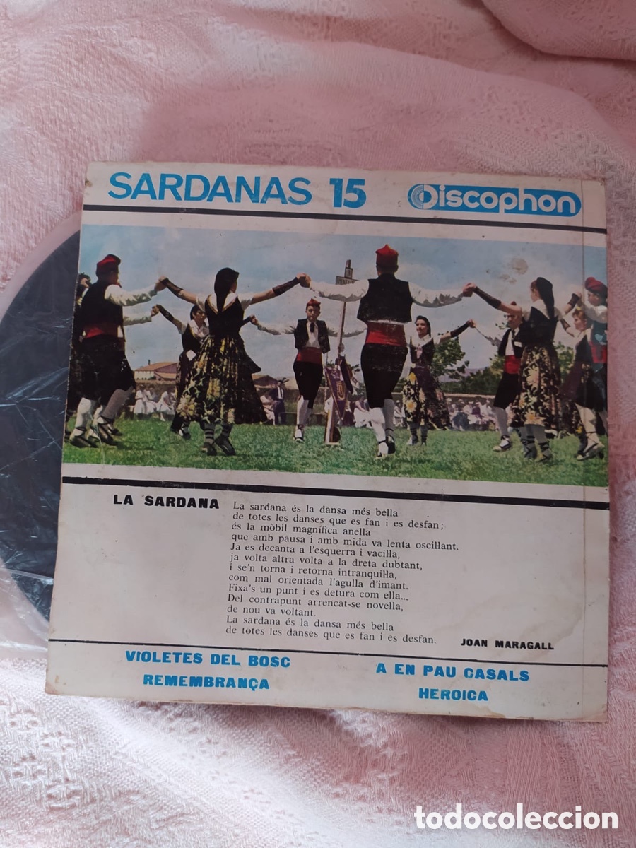 Discos de vinilo: Cobla La Principal De La Bisbal &ndash; Sardanas 15 - Foto 2