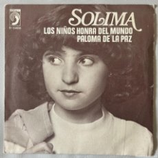 Discos de vinilo: SOLIMA - DISCPHON