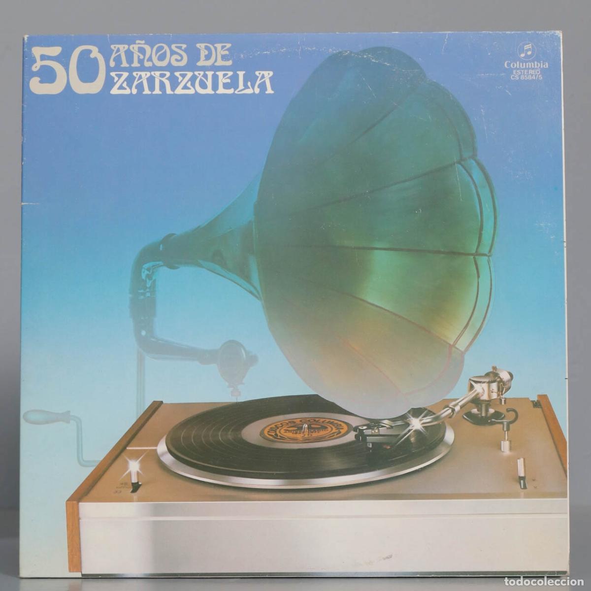 Discos de vinilo: LP. 50 A&ntilde;os De Zarzuela - Foto 1