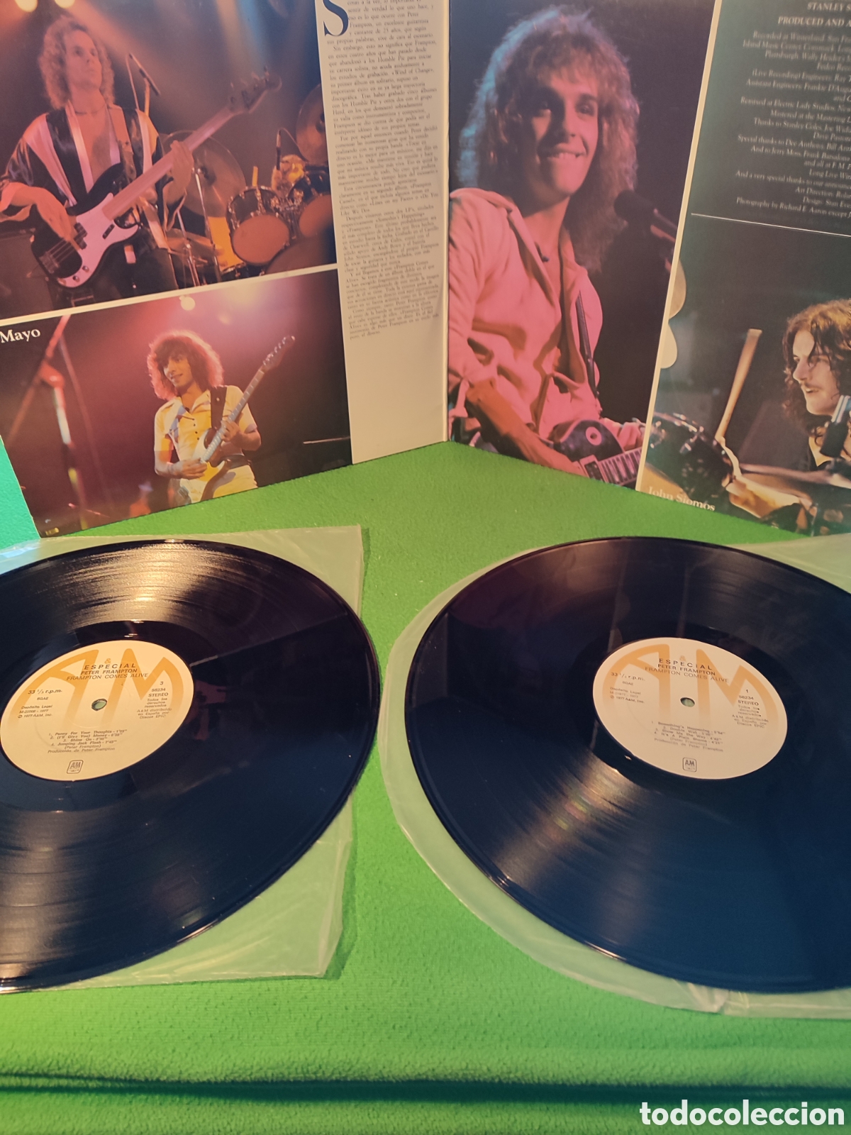 Discos de vinilo: Peter Frampton - Frampton Comes Alive 2lps - Foto 2