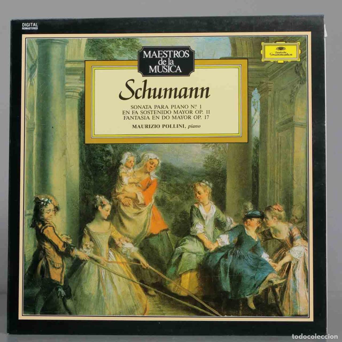 Discos de vinilo: LP. SCHUMANN. SONATA 1 OP 11 17. POLLINI - Foto 1